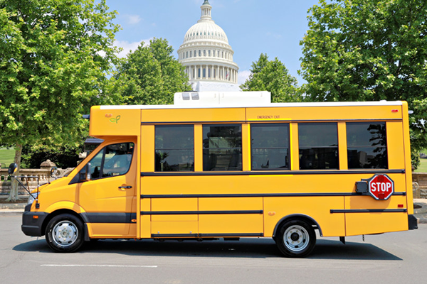 2025 GreenPower Motor Company Nano Beast Type A School Bus - 118 kWh