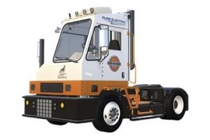 2024 Orange EV HUSK-e Port 4x2 Terminal Truck - 243 kWh