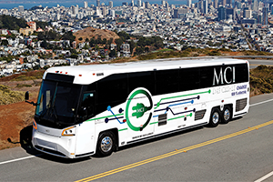 2022 Motor Coach Industries MCI D45 CRT LE CHARGE Low Floor Transit Bus - 389 kWh