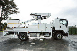 2020 Isuzu SEA Isuzu FTR Low Cab Forward Refuse Truck Class 6 w/SEA-Drive 120b Power System - 138 kWh