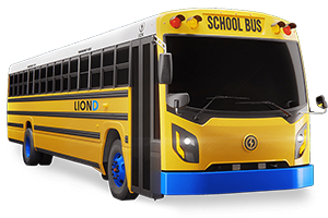 2024 Lion Electric LionD All-electric Type D School Bus - 126 kWh