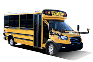 2024 Collins Type A Electric School Bus (Ford E- Transit Chassis) - 68 kWh