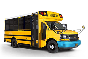 2024 Collins Type A Electric School Bus (GM4500 Cutaway Chassis) - 120 kWh