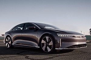 2023 Lucid Air GT P AWD with 21 inch wheels