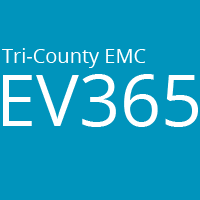 Introducing Tri-County EMC's EV365 Program logo